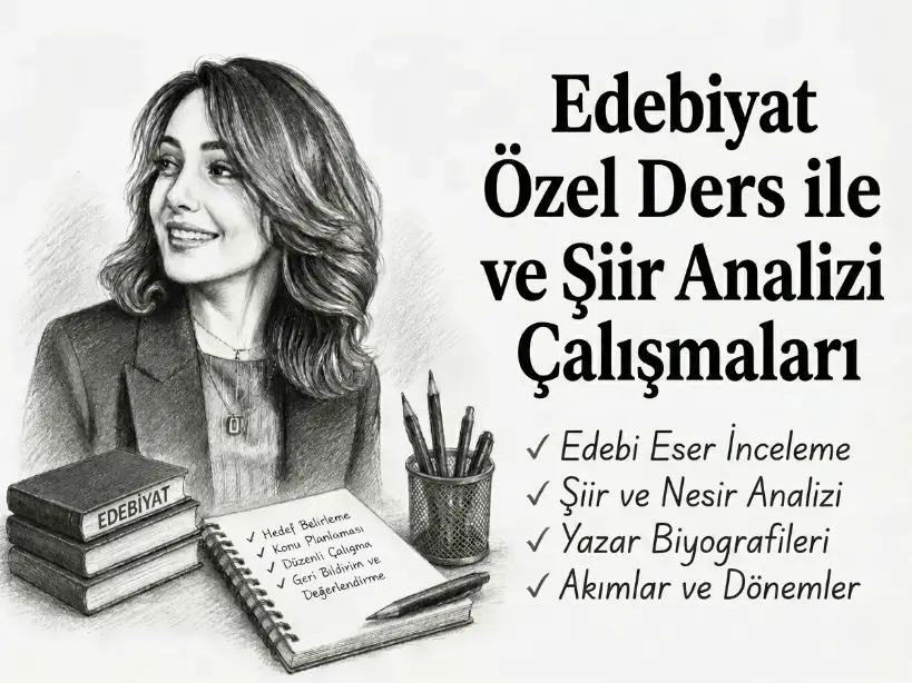 Edebiyat Özel Ders ile Roman ve Şiir Analizi Çalışmaları