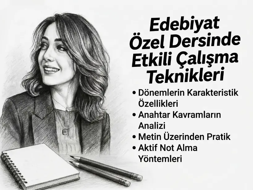 Edebiyat Özel Ders Sürecinde Verimli Çalışma Teknikleri