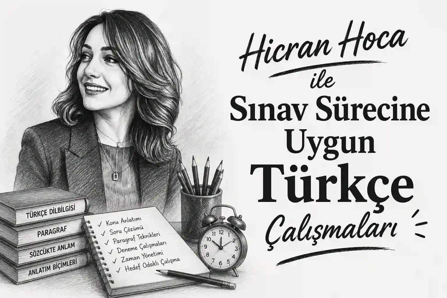 Hicran Hoca ile Sınav Sürecine Uygun Türkçe Çalışmaları