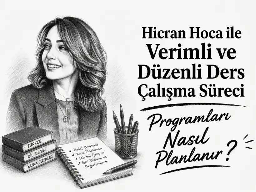 Hicran Hoca ile Verimli ve Düzenli Ders Çalışma Süreci