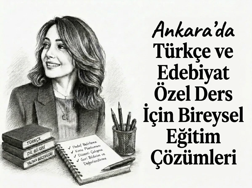 Ankara’da Türkçe ve Edebiyat Özel Ders İçin Bireysel Eğitim Çözümleri