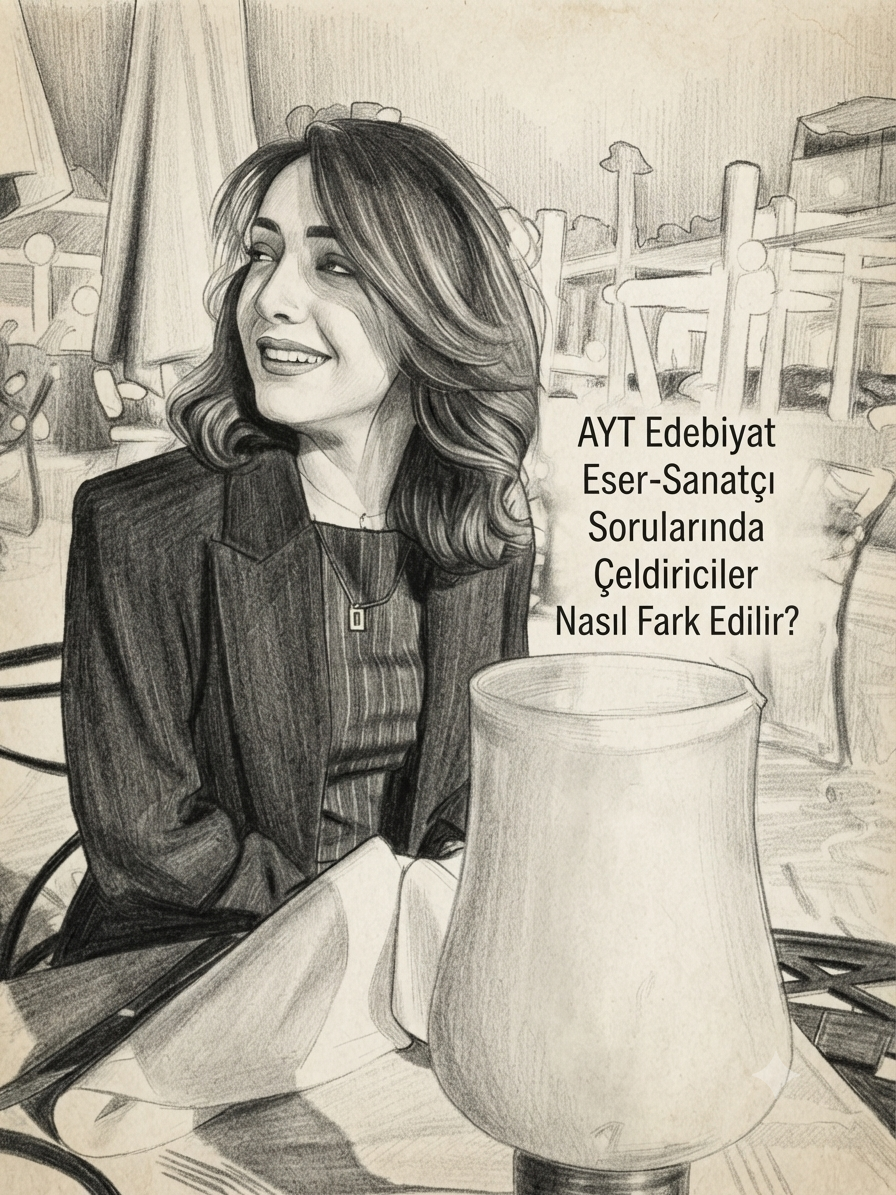 AYT Edebiyat Eser-Sanatçı Sorularında Çeldiriciler Nasıl Fark Edilir?